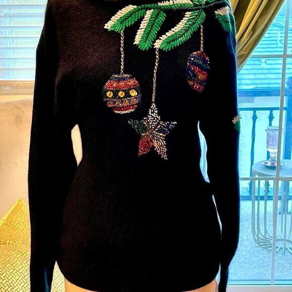 ♥️ Ugly Christmas sweater DEADPOOL cosplay sweater. I.B. Diffusion Ugly Xmas - Picture 5 of 13